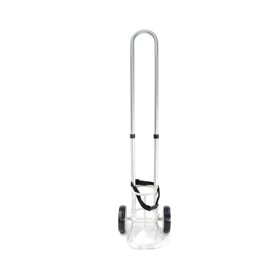Steel Medical Hospita Trolley Cart Oxygen Bottle Cart Gas C Size Oxygen Cylinder Trolley