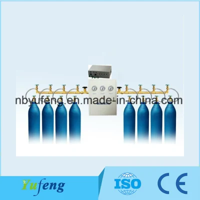 Hospital General Ward Medical High Pressure Hose with Manual Gas Manifold Hose Assembly High Pressure Portable Oxygen Bridge