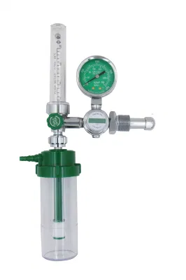 Medical Oxygen Regulator with Flowmeter Bull Nose Type