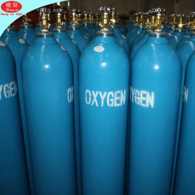 50L 200bar 10m3 High Purity Medical Oxygen Gas Cylinder Seamless Steel Oxygen Cylinder