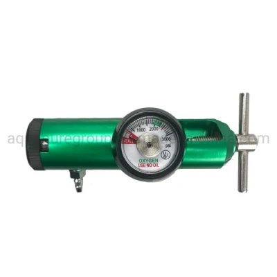 Gas Medical Oxygen Pressure Regulator with Humidifier