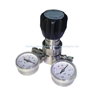 Brass Oxygen Regulator for Oxygen Tank Double Gauge Stype, Bull Nose, 2-15lpm