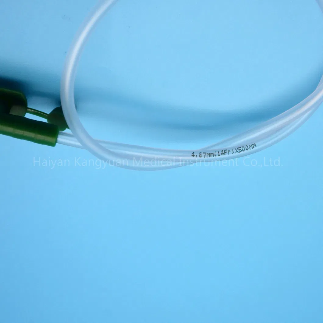 Medical Device for Respiratory Treatment Oxygen Suction Tube Catheter PVC Manufacture