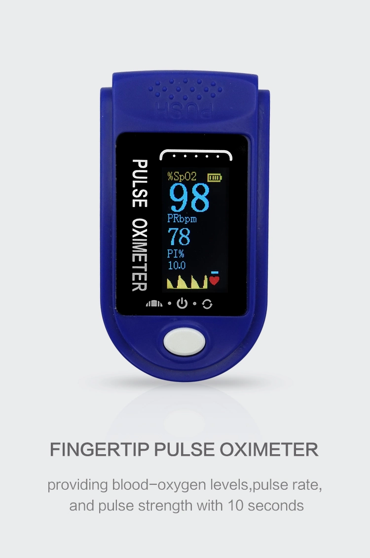 Wholesale Medical Equipment SpO2 Blood Oxygen Saturation LED Display Fingertip Children Pulse Oximeter Oxymeter