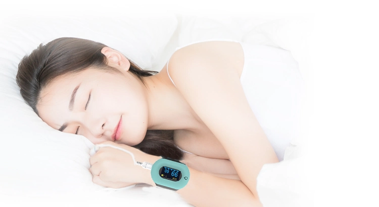 O2 Sleep Apnea Monitor Blood Oxygen Monitor Oxygen and Heart Rate Monitor
