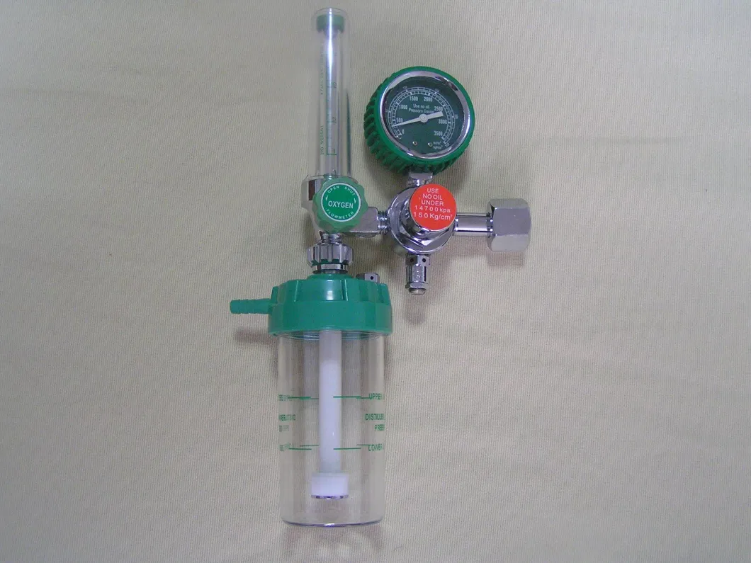 Lw-Flm-6 Oxygen Flowmeter with Regulator and Humidifier
