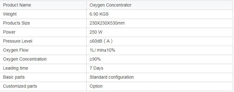 Medical Equipment Oxygen Concentrator Oxygen Crylinder High Concentration Medical Oxygen Generator