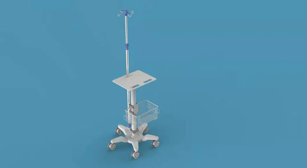 High Flow Nasal Cannula Trolley Device with Respiratory Humidifiers Hfnc