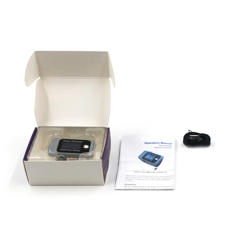 Handheld Blood Oxygen Saturation Meter and Heart Rate Monitor for Home Use