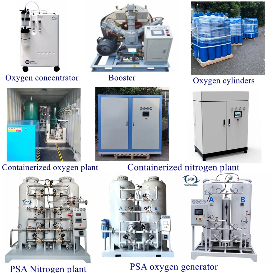 ISO CE Certificate Medical O2 Gas Generation Equipment Psa Oxygen Generation with Accessories