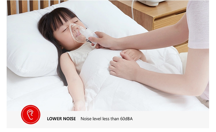 Fofo Custom Medical Durable Compressor Nebulizer Machine Nebulizer with Compartment