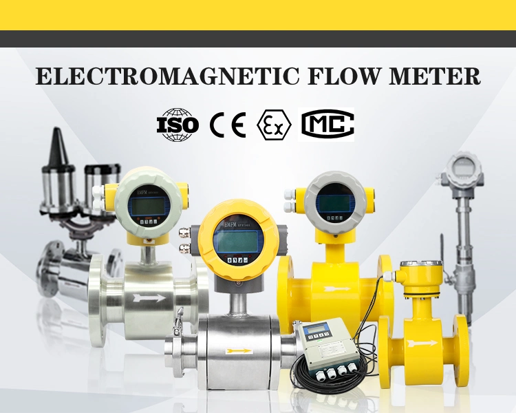 Wholesale Price High Accuracy Measuring Liquids Water Flow Control Device DN32 Medical Electromagnetic Flow Meter