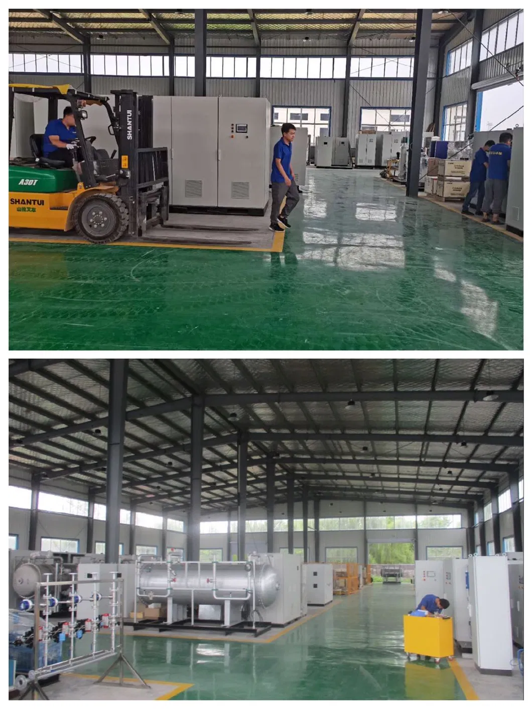 Commercial Water-Cooled Ozone Disinfection Equipment for Semiconductor Industry, Aquaculture, Hospital Purification, and Waste Gas Treatment