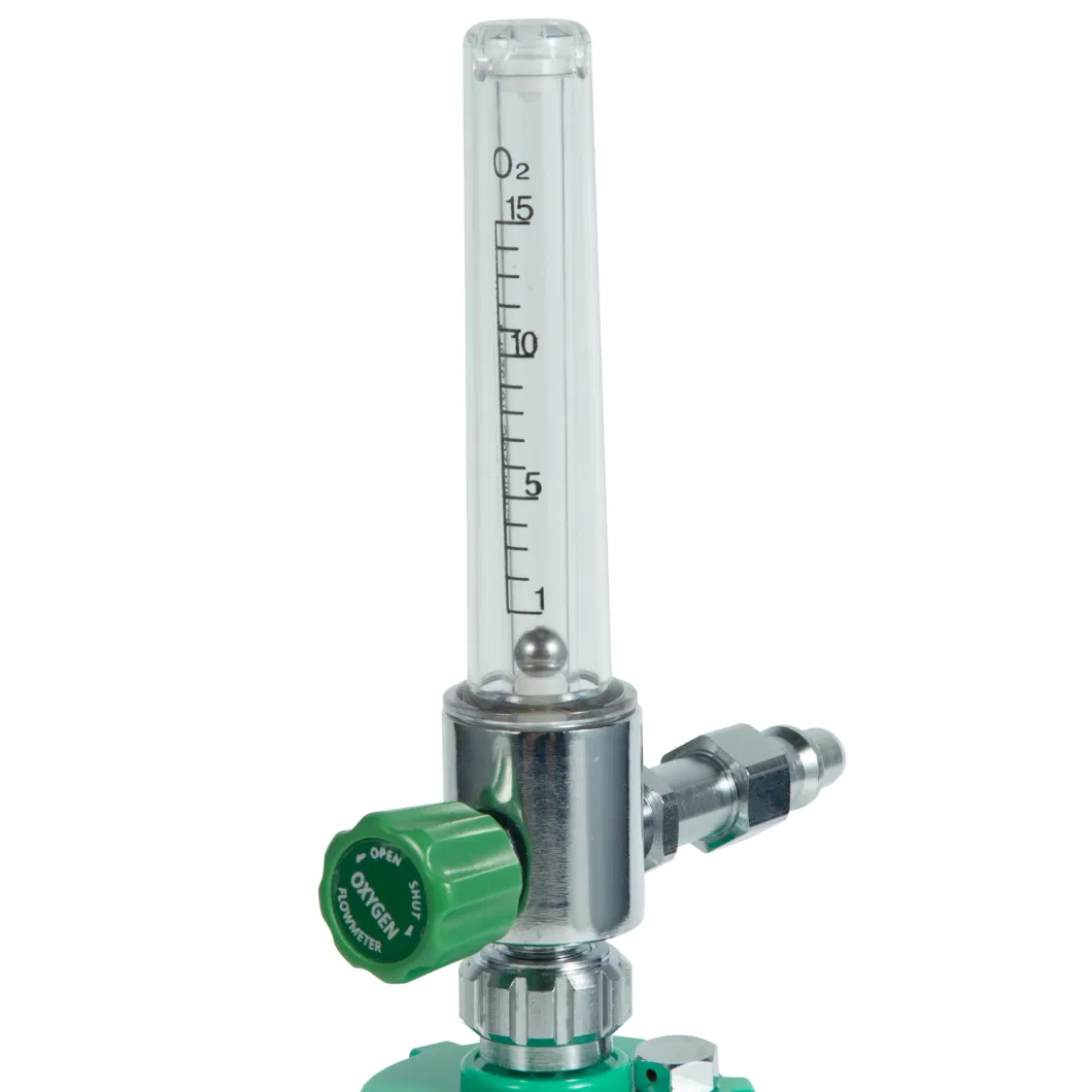 Zenva Lb-02 Medical Oxygen Flowmeter with Humidifier Bottle