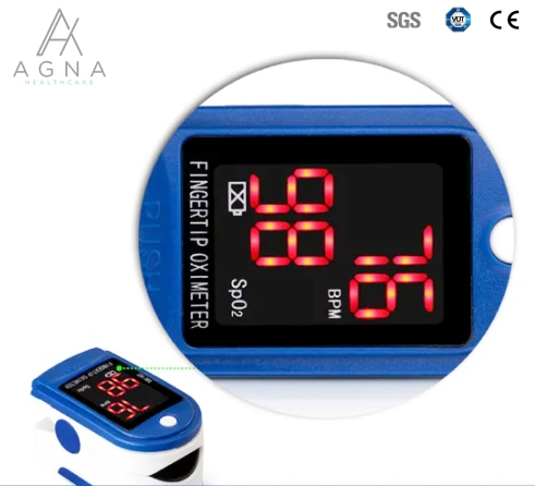 Portable Digital Reading LED Display Medical Blood Oxygen Price Rate Measurements Fingertip Pulse Oximeter Bluetooth Top Price in Market FDA/CE