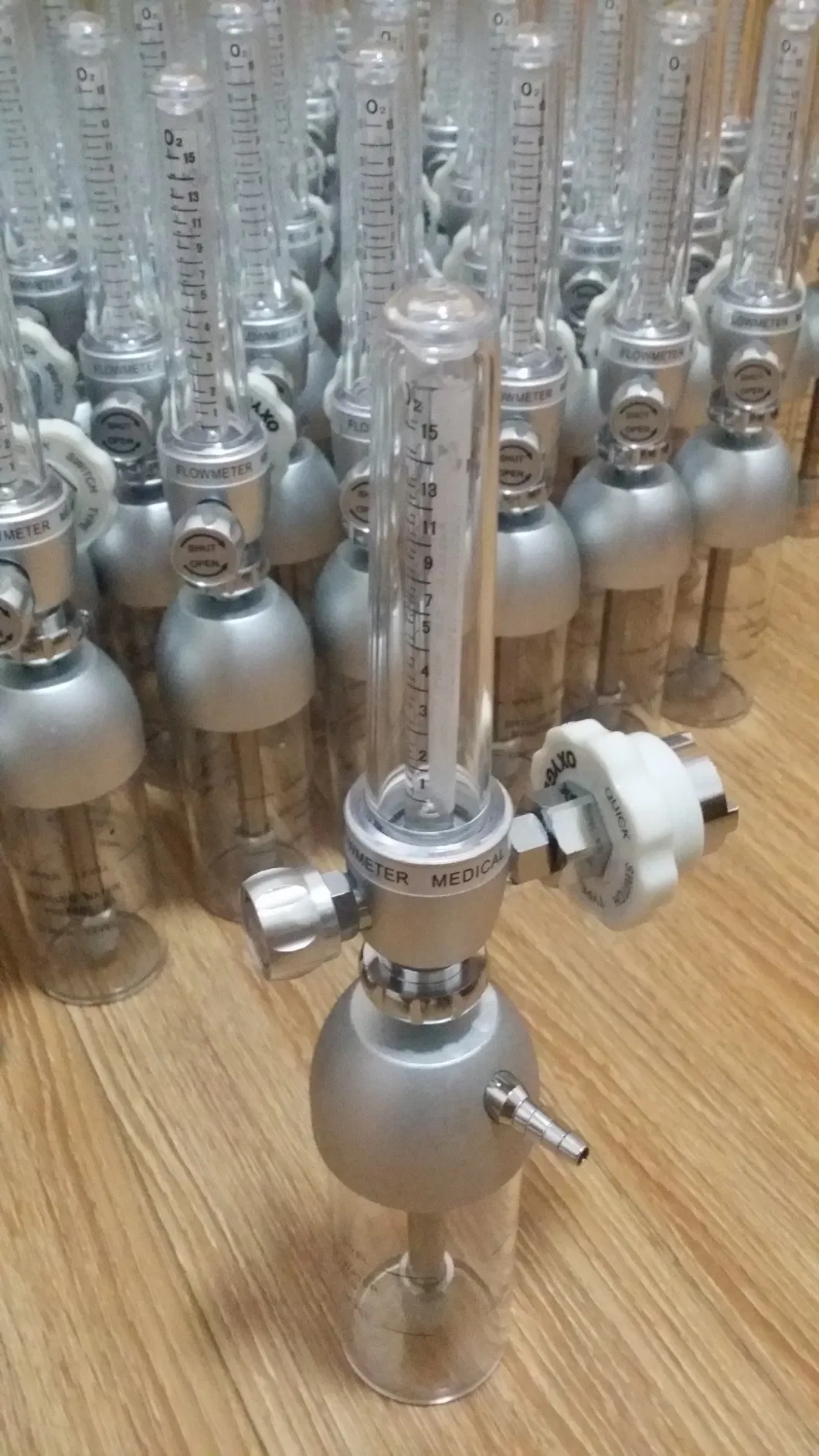 Lw-Flm-4 Medical Oxygen Flowmeter with Humidifier Bottle