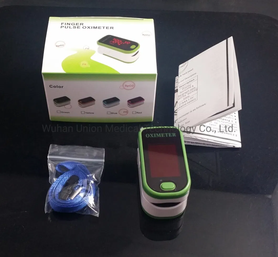 Medical Portable Digital LED Fingertip Pulse Oximeter