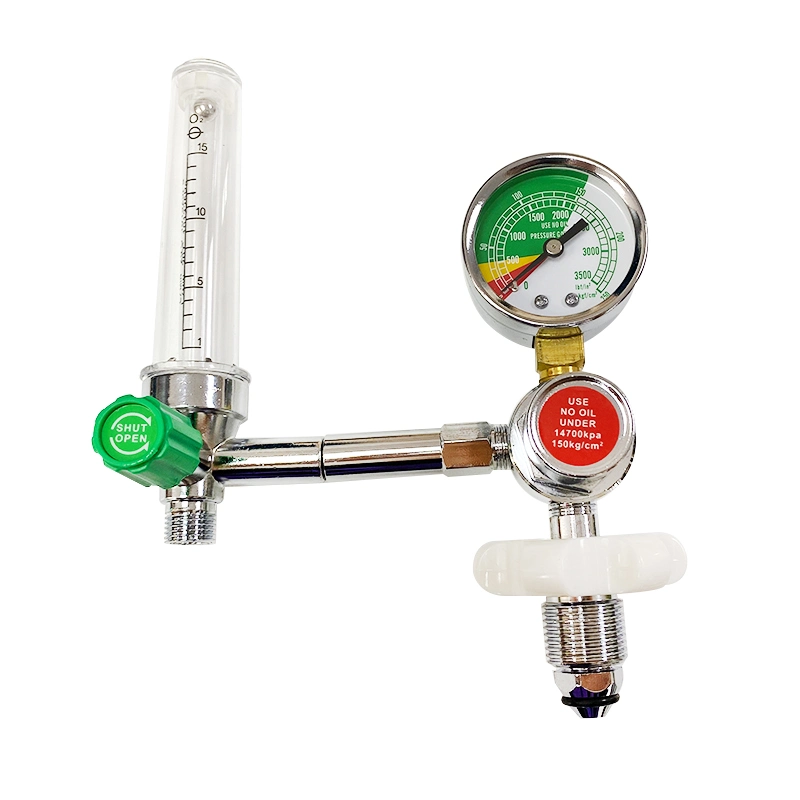 Export to Bangladesh Medical Oxygen Pressure Flow Meter Pcoc Oxygen Regulator