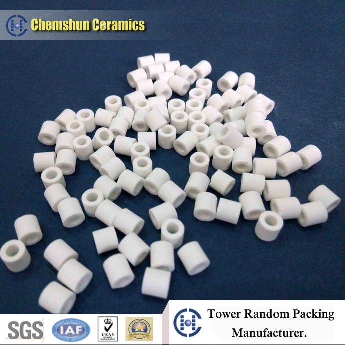 Chemical Packing Ceramic Cylinder Ring as Benzene Anhydride Catalyst Carrier