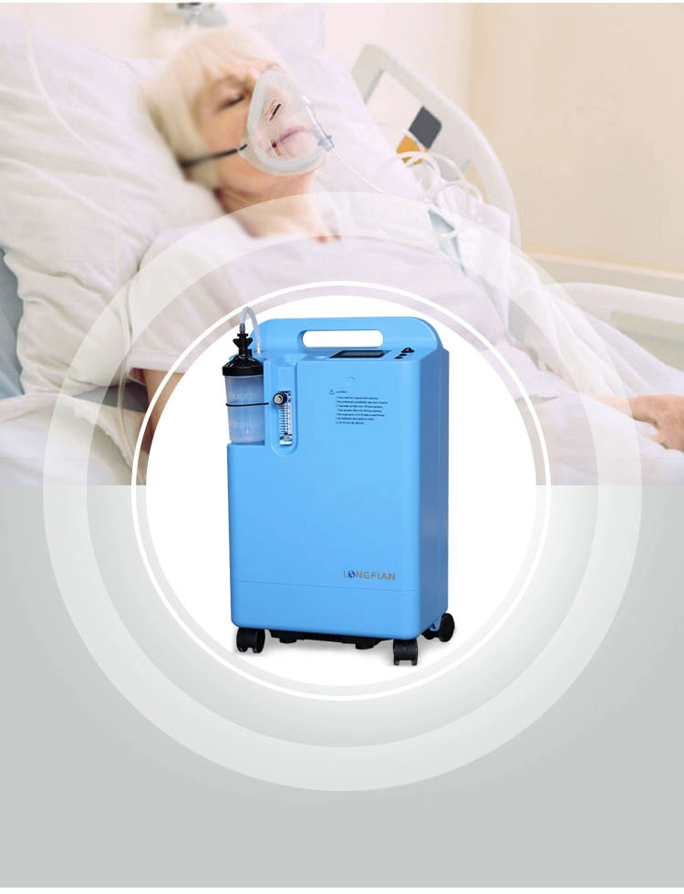 Longfian Medical 5liter Oxygen Concentrator Portable Home Care Equipment