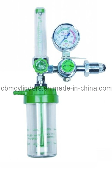 Cga540-Inlet Oxygen Flow Regulator for O2 Cylinders