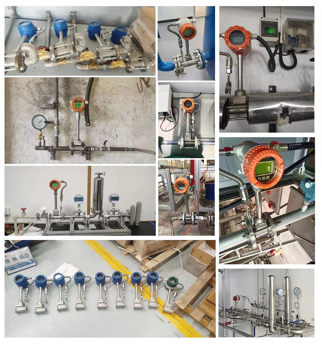 Industrial Other Test Instruments Steam Vortex Gas Flow Meter Price Flowmeter Manufacturer