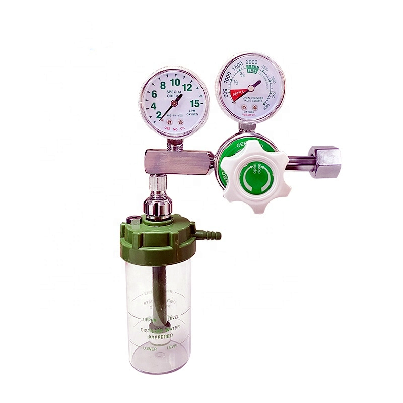 Medical Oxygen Pressure Flow Meter Oxygen Regulator