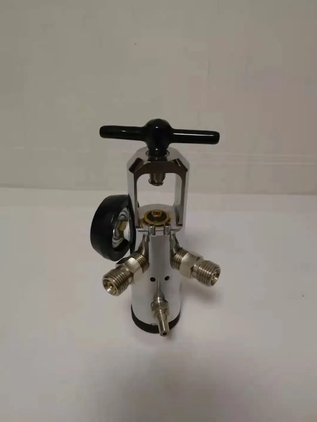 Pin Yoke Medical Oxygen Regulator with T Handle Full Brass Cga870