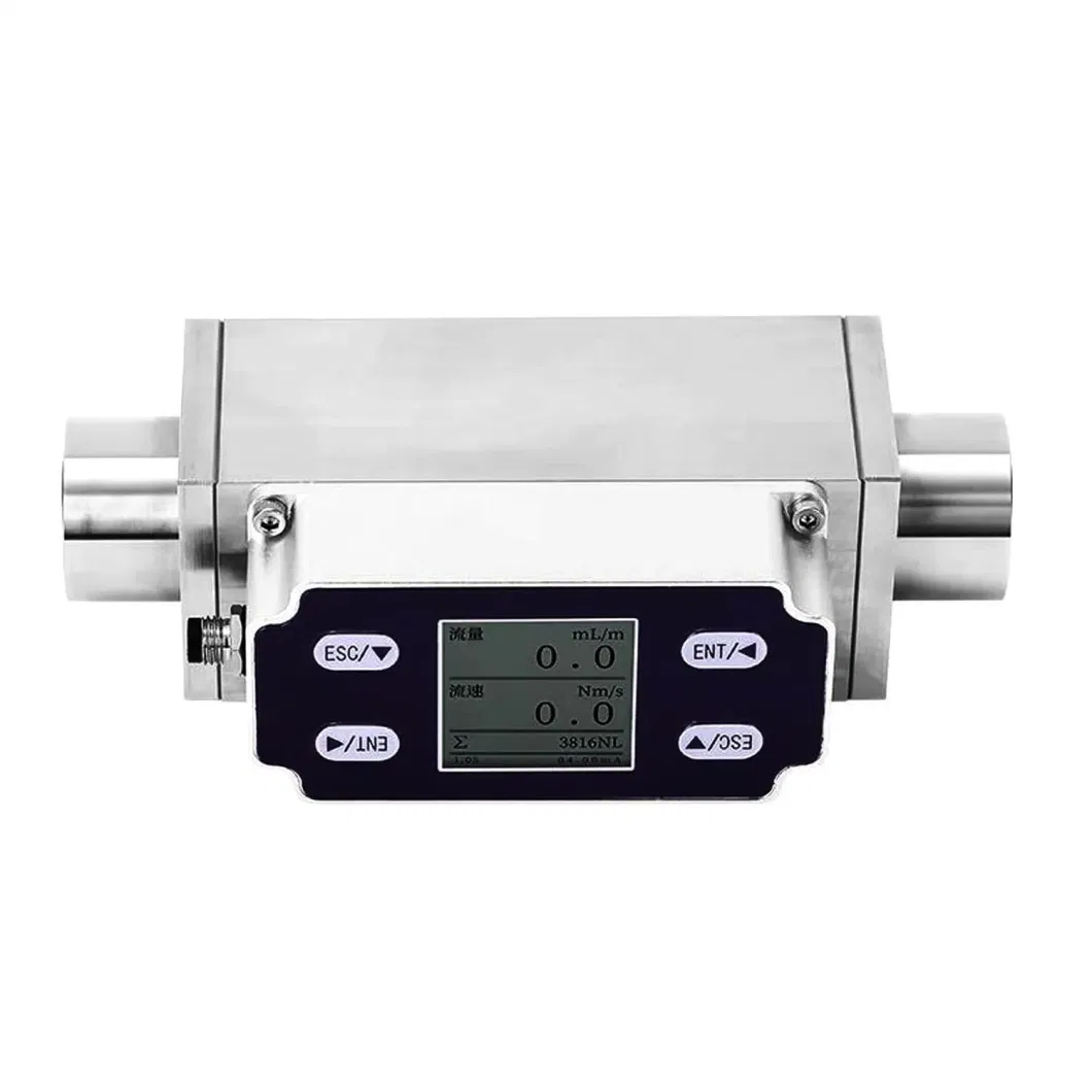 Digital 4-20mA RS485 Micro Propane Oxygen CO2 Thermal Mass Flow Meter