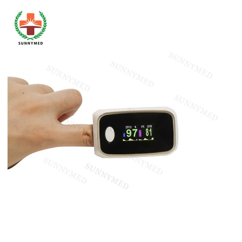 Sy-C013b FDA Approved OLED Pulse Oximeter Blood Oxygen Saturation Monitor