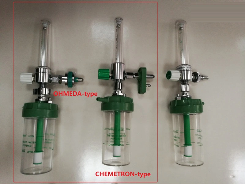 Tube-Type Single Oxygen Flowmeter for Medical Oxygen Breathing