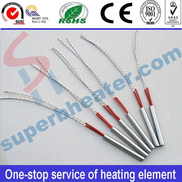 220V 1000W Immersion Type Cartridge Heater for Electric Wrapping Machine