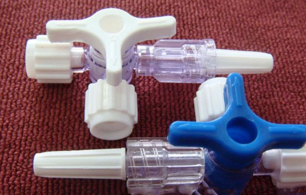 Medical Equipment Disposable Items Three-Way Luer Valve