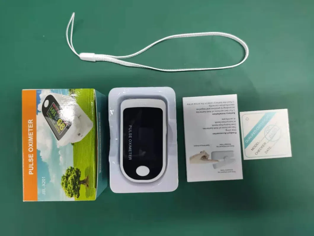 Hospital Equipment Medical Instrument Pulse Oximeter Finger Approved Factory Price Blood Pressure Oxygen Monitor Ks-P