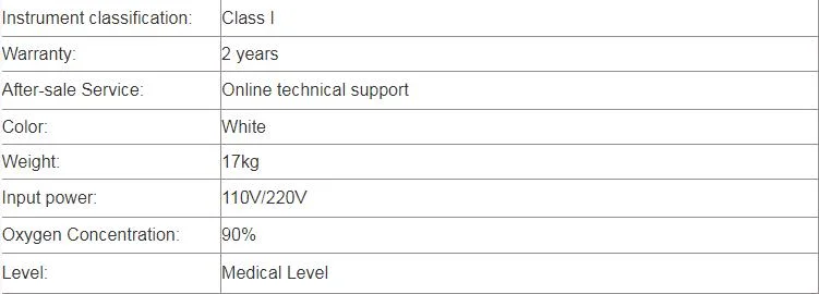 Medical Products / Equipment Small Portable Medical Oxygen Concentrator Generator Machine with Atomization Home Care