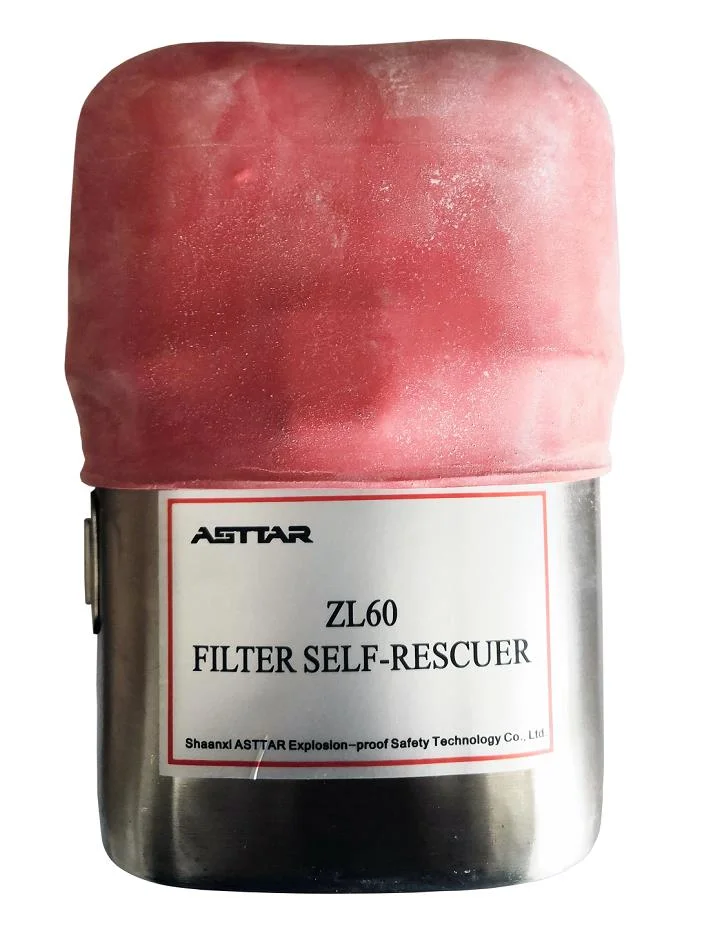 Zl60 Coal Mine Filter Self Rescuer Self-Rescue Respiratory Protection Device