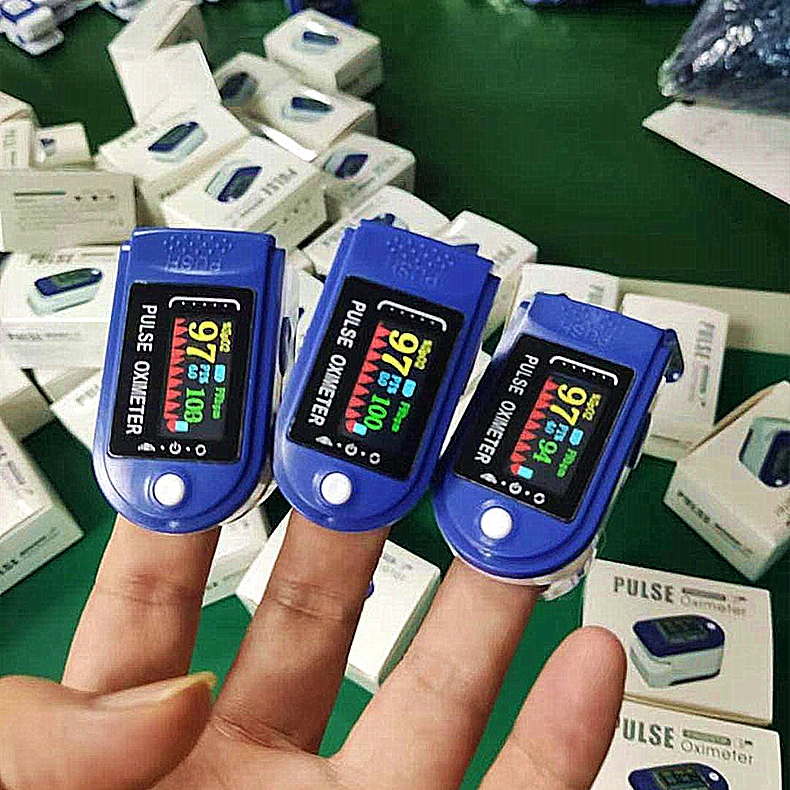 CE Certificate Finger Pulseoximete Blood Oxygen Testing Monitor