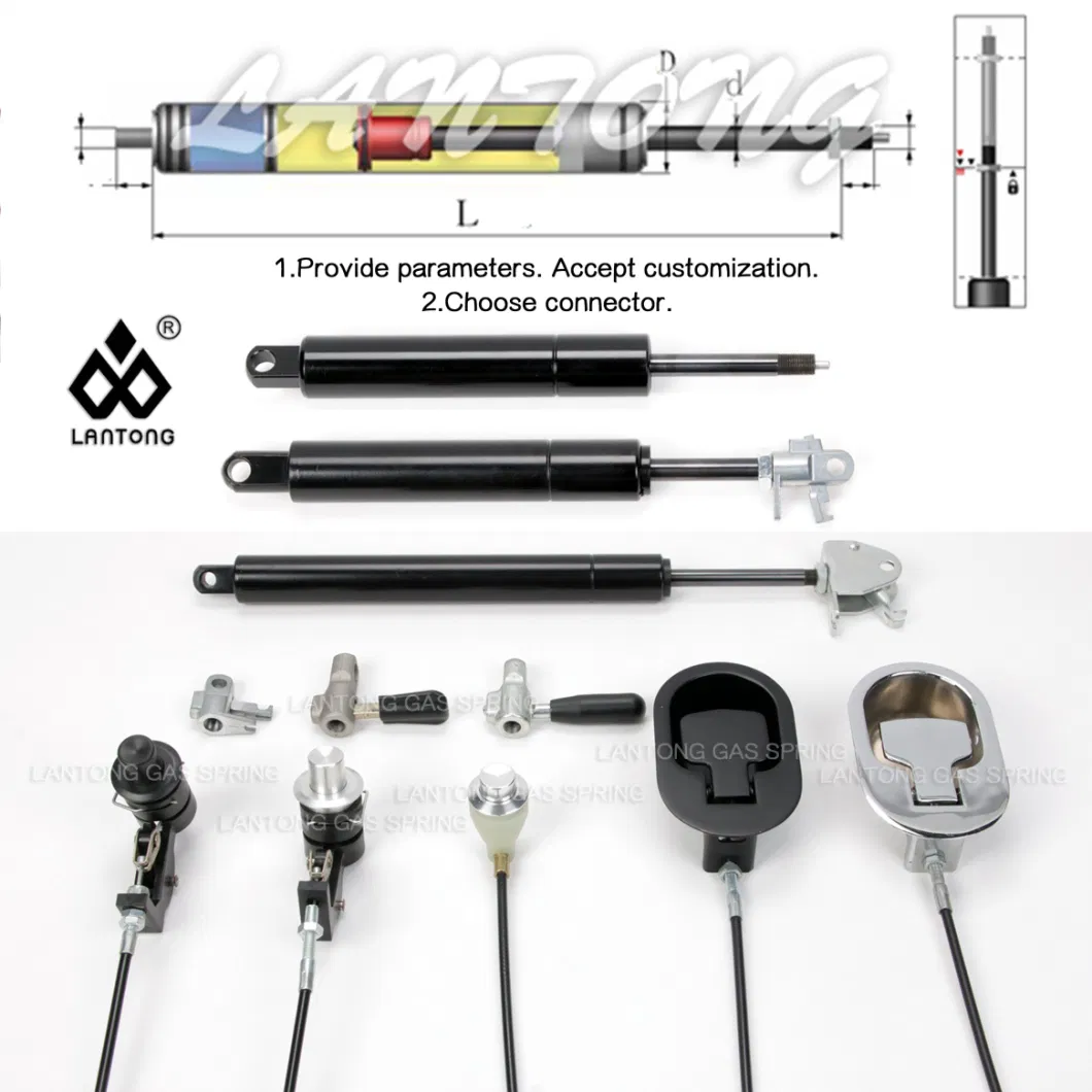 Manufacturer Supply Lockable Gas Spring for Hospital Equipment