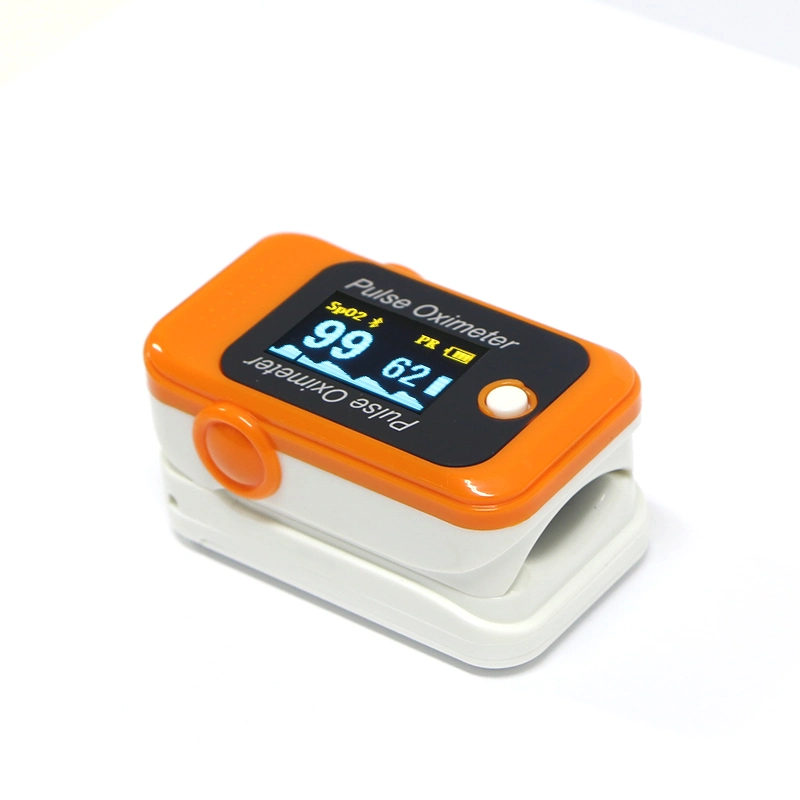 Connected to Smart Phone Via Bluetooth Pulse Oximeter