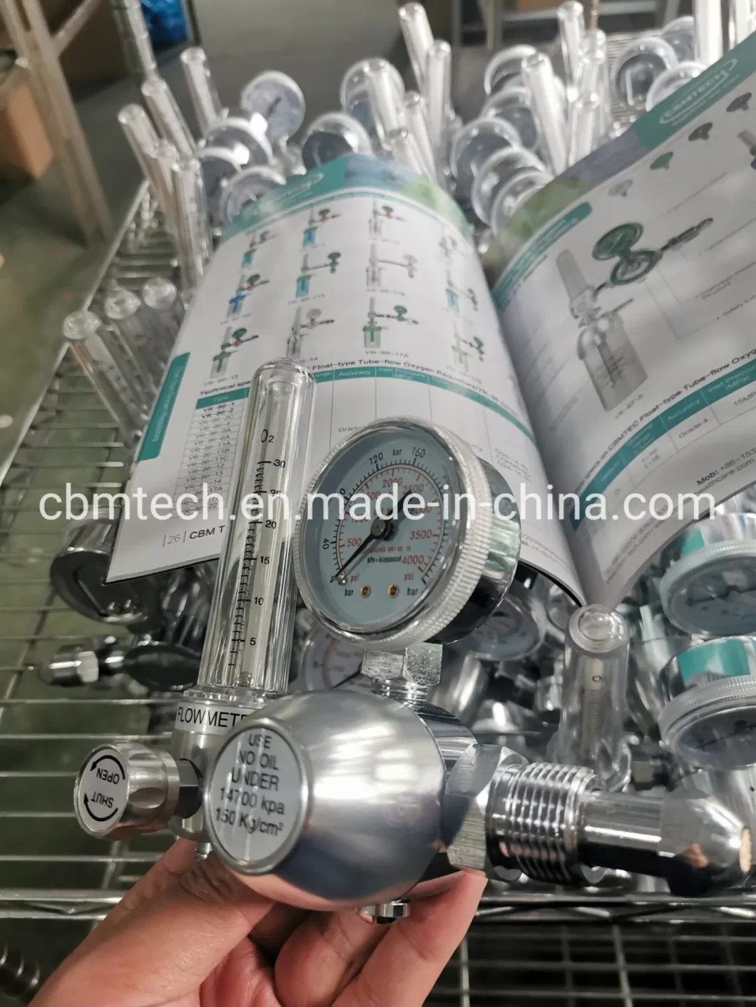 0~30lpm Medical Oxygen Regulators with High Quality