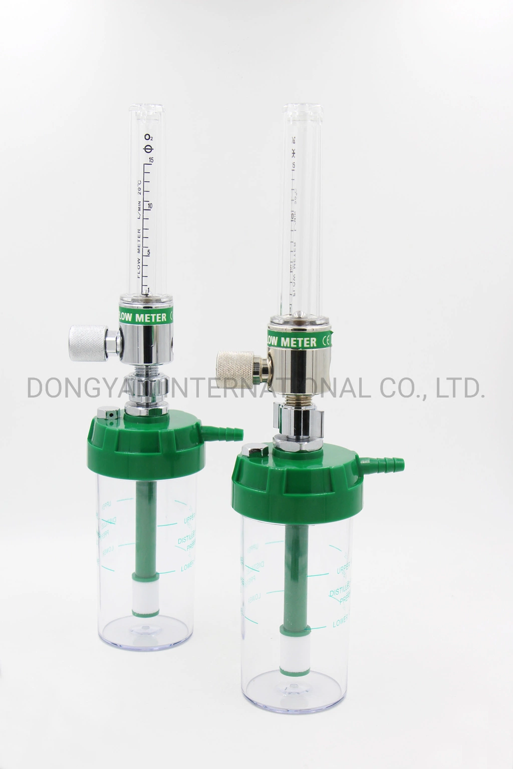 Oxygen Flowmeter Regulator with Humidifier Bottle