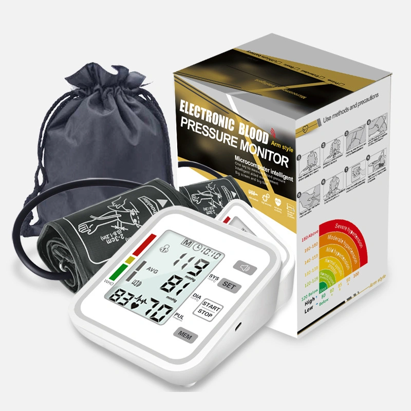 Oximeter Finger Bp Preessure Portable Monitor Digital Blood Pressure Meter