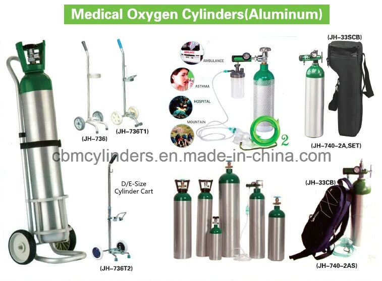Portable Oxygen Cylinder Cart