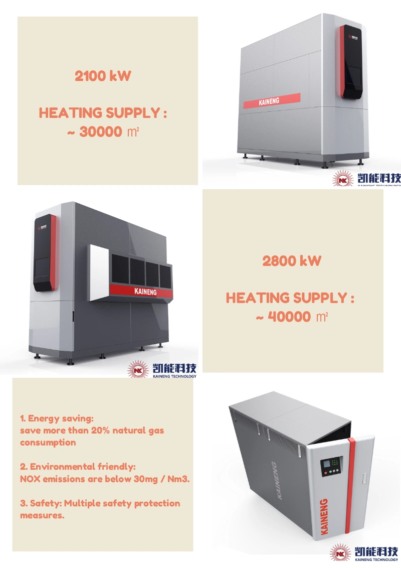 Manufacturer Direct Supply Condensing Gas Heating Supply Boiler Equipment for Hotel /School /Hospital/Industrial Park