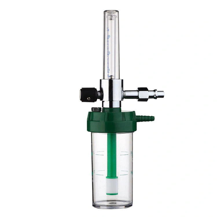 Medical Oxygen Air Flowmeter with Humidifier Bottle