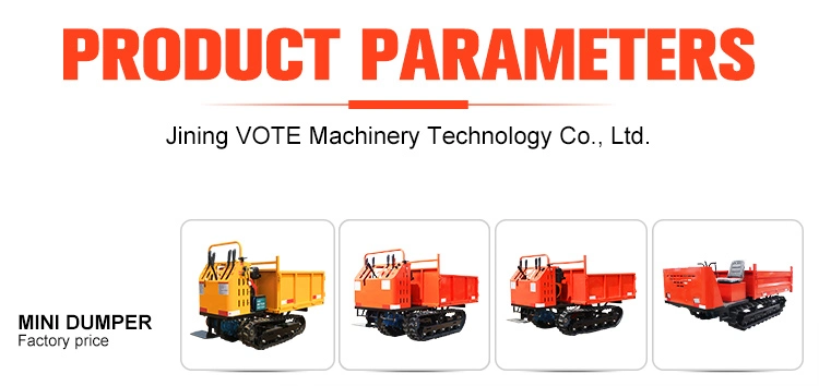 Fob Gas / Diesel Vote Customizable Hand Tractor Crawler Carrier