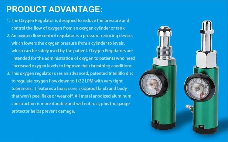 Medical Oxygen Pressure Flowmeter Regulator