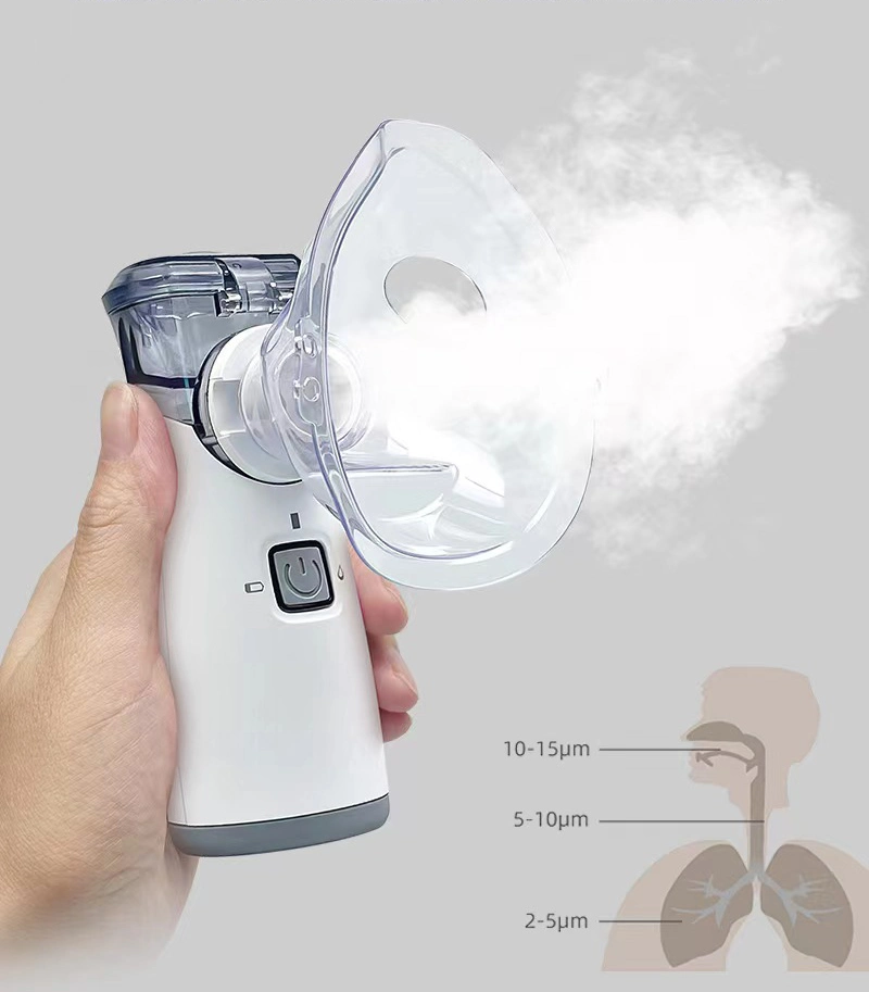 Hot Selling and Healthcare Medical Handheld Mini Mesh Portable Nebulizer