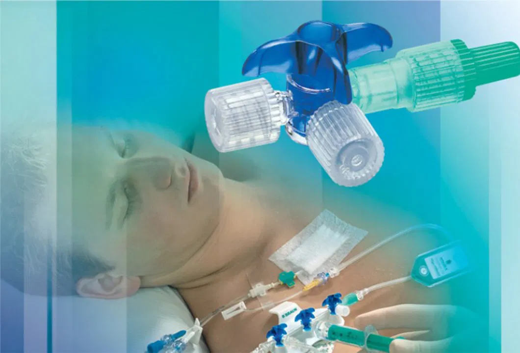 Medical Equipment Disposable Items Three-Way Luer Valve
