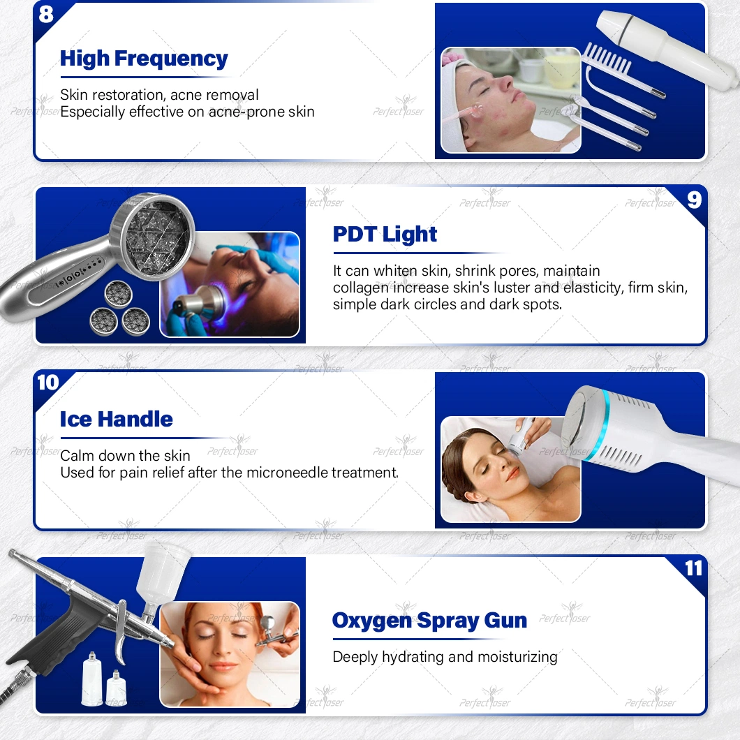 Safe Effective Oxygen Bubble Pen Ultrasound Shrink Pores Beauty Equipment